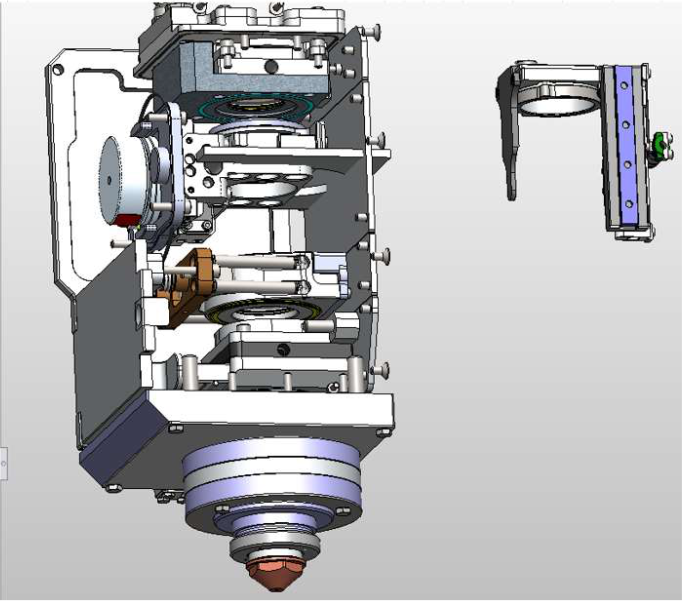 Laserschneidkopf 50KW